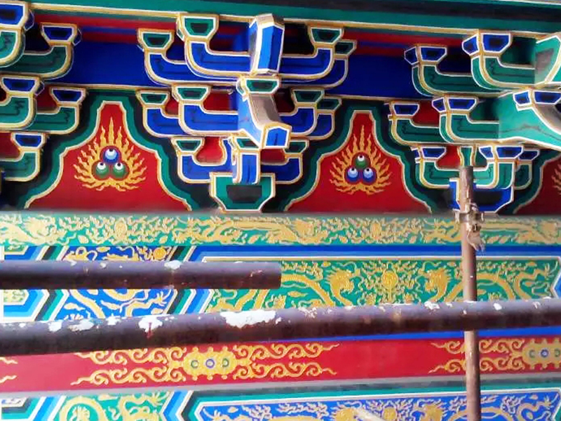 為大家介紹一下古建彩繪的分類以及古建彩繪形式的介紹